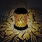 Snow Joe Bliss Outdoors Solar LED Lantern w Banana Leaf Design  Hand Painted Finish BSL-308-S - alternate 7